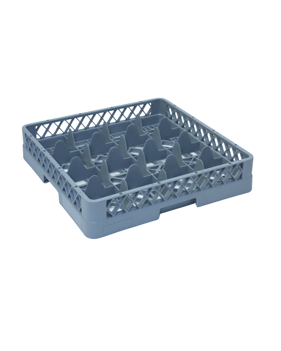 BB16 - 16 Compartment Glass Rack
